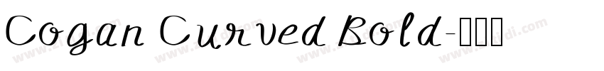 Cogan Curved Bold字体转换